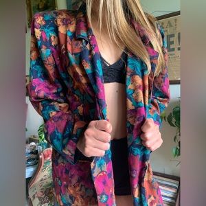 90s Funky Oversized Blazer